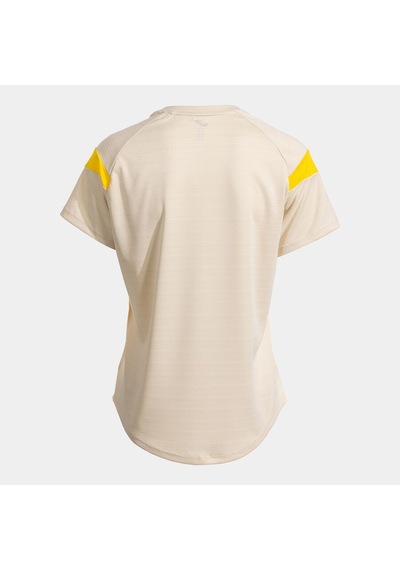 Joma Montreal Kadın Sıfır Yaka Bej Spor Tişört 902518.002 Sarı