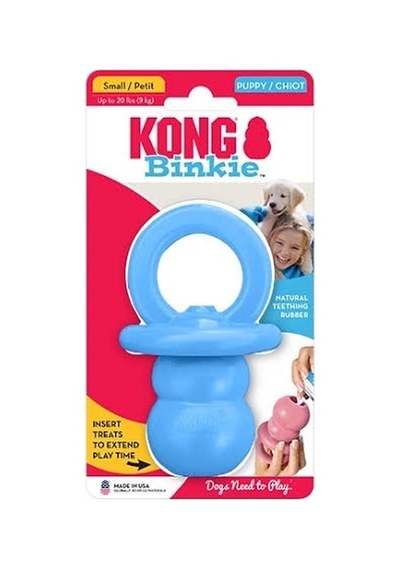 Kong Puppy Binkie Tutma Yeri Olan Yavru Köpek Oyuncağı S