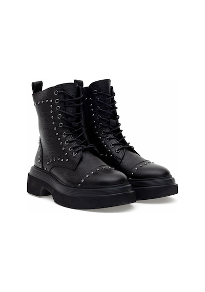 U.S. Polo Assn. Kadın Siyah Bot 50295323-VR046
