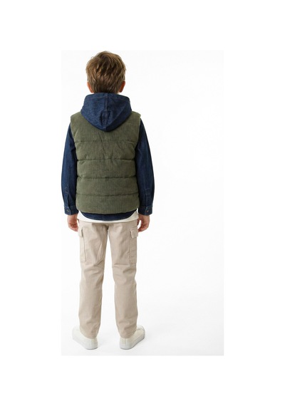 Xo Kids Erkek Çocuk 4lu Alt Üst Takım 3-8 Yaş 2779 Haki