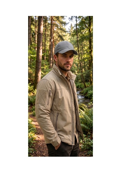 Gonca Şapka-hasan Dulundu Su İtici Kumaş Outdoor Spor Kep Unisex Şapka Gri