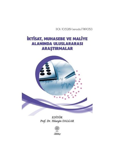 İktisat, Muhasebe Ve Maliye Alanında Uluslararası Araştırmalar...