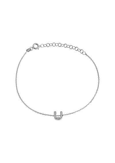 Argentum Concept - Gümüş U Harfi Bileklik - B068201