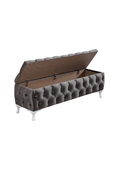 Setaymobilya Yatak Ucu Pufu, Cappy Bench, Sandıklı Ayakucu Pufu - 12 Renk