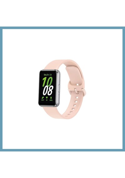 Bezos Samsung Galaxy Fit 3 Klasik Kordon - Pudra Mbt06