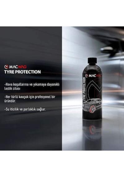 Macwag Tyre Protection 750 Ml Lastik Parlatıcı Ve Koruyucu Sprey