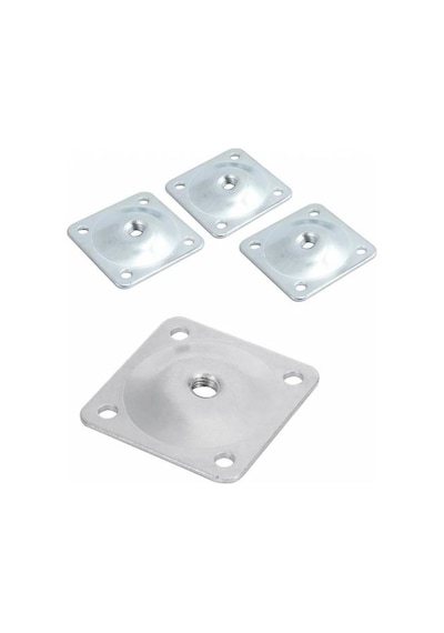 Sehpa Masa Ahşap Ayak Montaj Metal Aparatı 15 Derece Eğimli