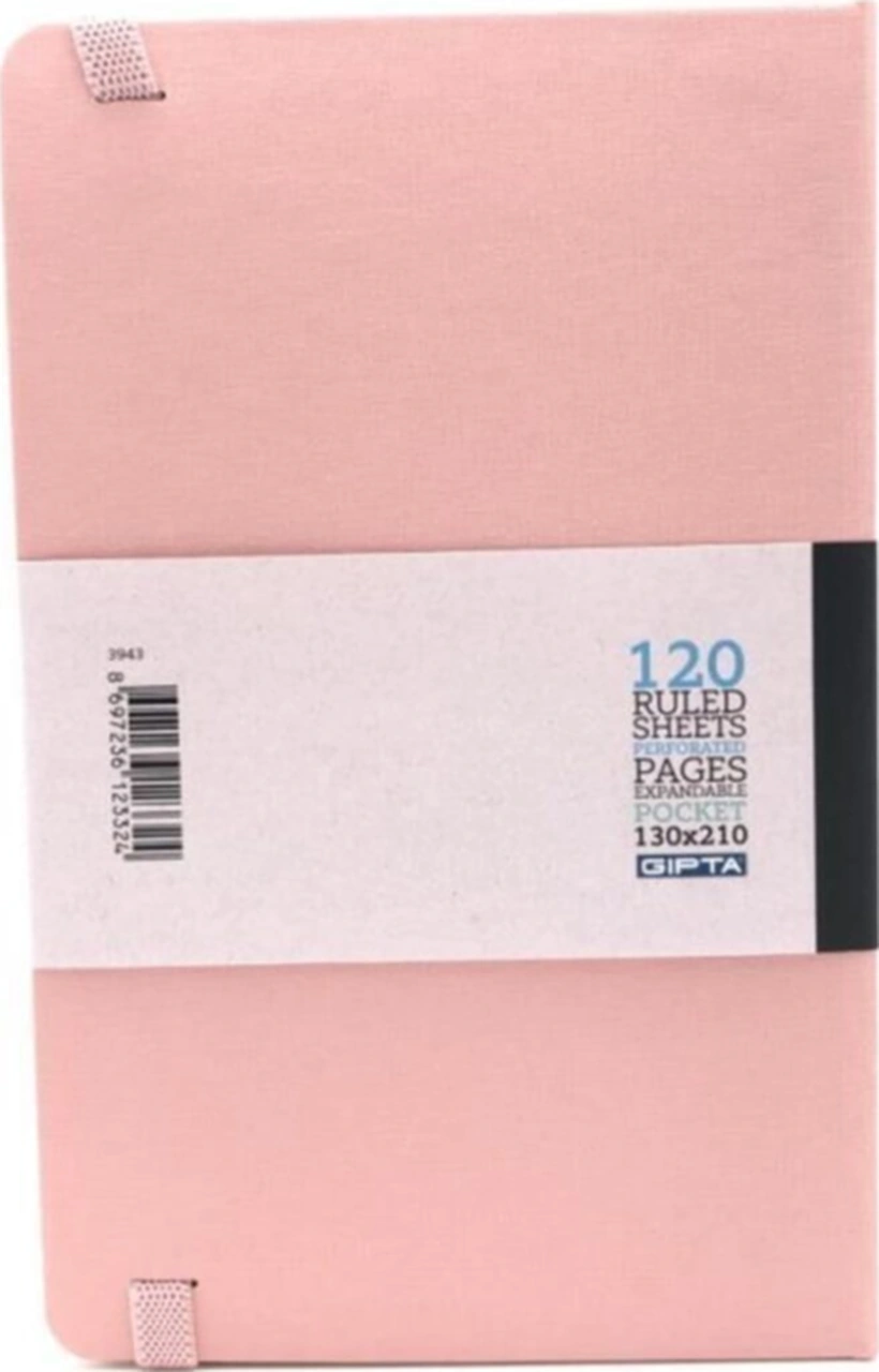 Iq Notebook Toz Pembe 13x21 Çiz. 120 Yap. 3943 Toz Pembe