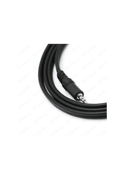 3.5mm Stereo Erkek to 2 x 6.3mm Mono Erkek Y Kablo - 3 Metre