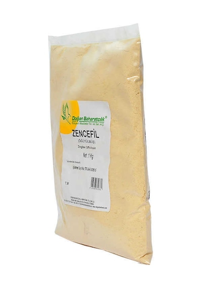 Zencefil Kökü Öğütülmüş Doğal 1000 Gr Paket