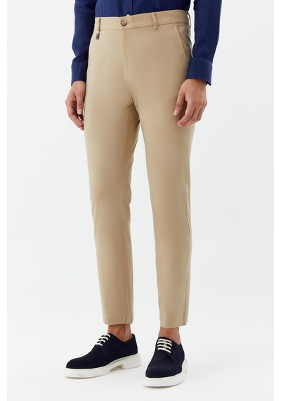 Sabri Özel Chino Erkek Pantolon Kum