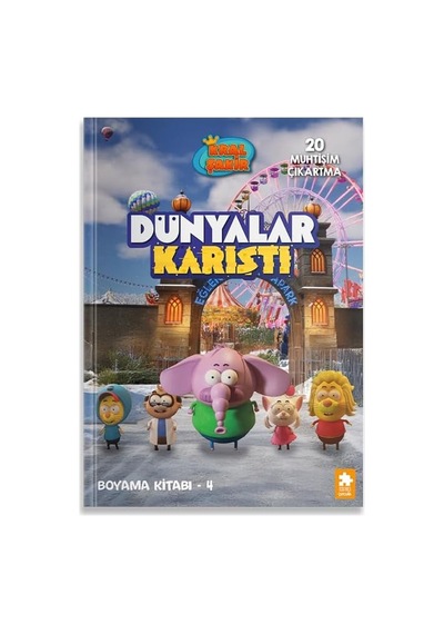 Kral Şakir - Dünyalar Karıştı Boyama Kitabı 4