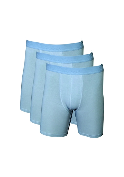 Silver Swan Modal Kumaş Gri Lüx Kutulu Boxer Ekonomik Paket 3'Lü