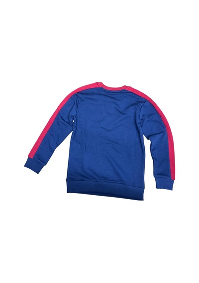 E Çocuk Benetton-b21606 Benetton Sweatshirt Mavi Mavi