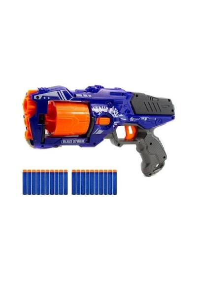 Prestij Oyuncak Nerf Yumuşak Mermi Atan Tabanca 20 Mermili FAB.64