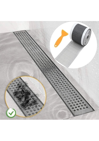 Çok Amaçlı Gider Süzgeci Ve Sineklik Tamir Kiti 12 Cm 4 Metre