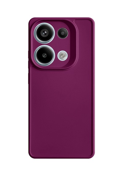 Redmi Note 13 Pro 4g Uyumlu Kamera Korumalı Darbeye Dayanıklı Renk Atmayan Keep Silikon Kılıf Mor