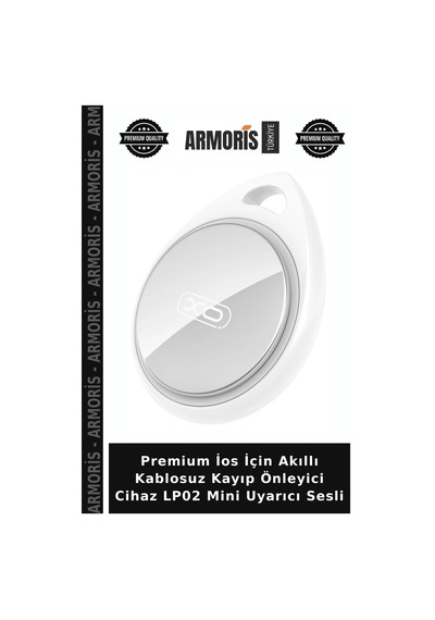 Premium Apple İOS Uyumlu   İçin Akıllı Kablosuz Kayıp Önleyici Cihaz Lp02 Mini Uyarıcı Sesli