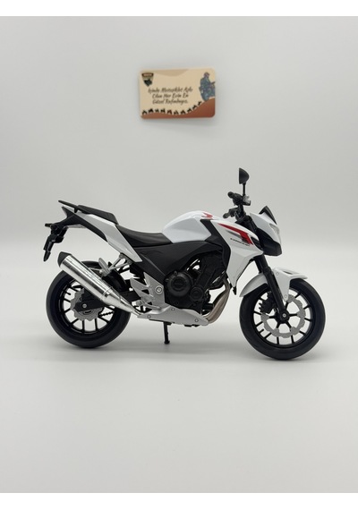Honda Cb500f Model Motosiklet 1:10 Ölçek Beyaz Welly