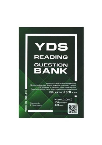 Yds Reading Question Bank Video Çözümlü