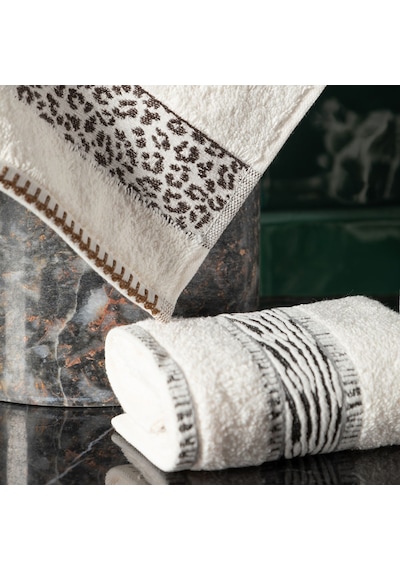 Mudo Home Penelope Zebra El Havlusu 30x50 Beyaz