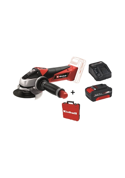 Einhell TE-AG 18/115 Li Akülü Avuç Taşlama + 4.0 Ah Starter Kit + Çanta