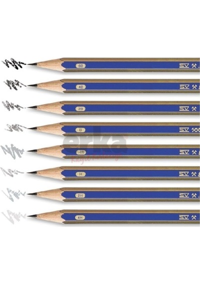 Faber-castell Goldfaber 1221 Dereceli Kurşunkalem 2b 12'li Kutu 5165112502 Renkli