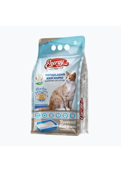Super Premium Energy Kedi Kumu Sabun Kokulu 5 Lt