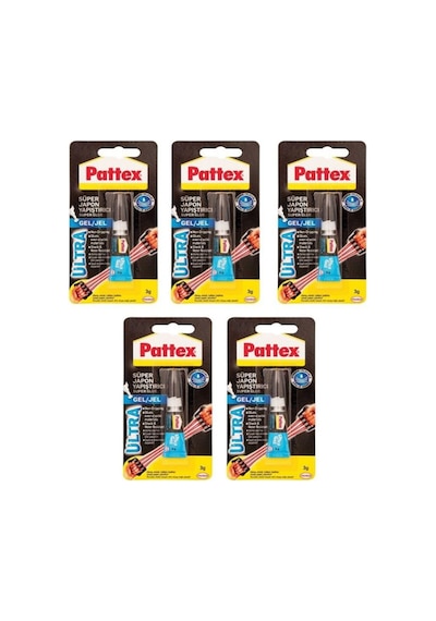 Pattex Süper Japon Yapıştırıcı 3g Blister 5 Adet