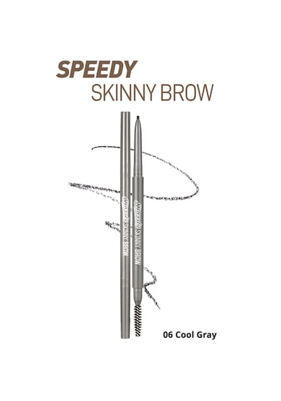 Peripera Speedy Skinny Brow 6 Cool Gray