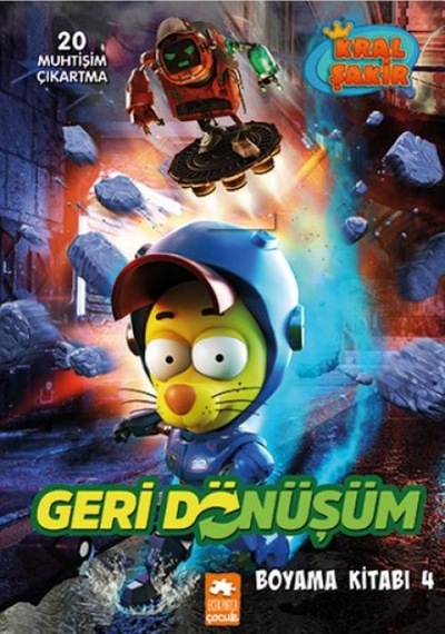 Geridönüşüm Boyama Kitabı 4