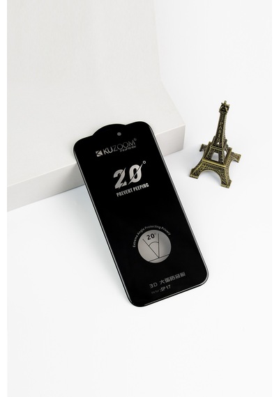 20 Hafif Kavisli Anti-peep Apple Uyumlu iPhone 17 Temperli Hayalet Cam Ekran Koruyucu