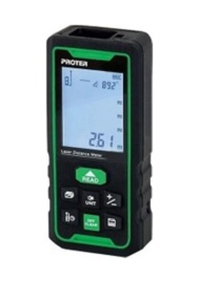 Proter Pl 100 Gl 100 Mt Lazer Metre İç Ve Dış Alan Ölçüm Yeşil Lazer Pilli