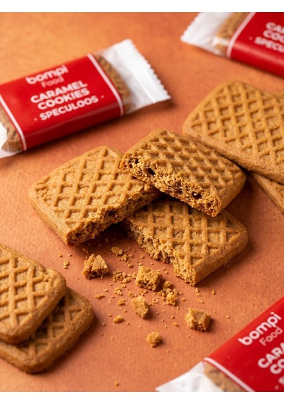 Bompi Karamelli Speculoos Tek Paketli Bisküvi 1300 G 245 Adet