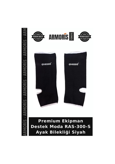 Premium Ekipman Destek Moda Ras-300-s Ayak Bilekliği Siyah