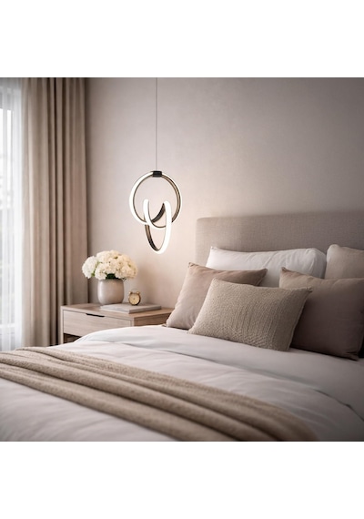 Supply Home Modern Led Sarkıt Avize 23x80 Cm Ayarlanabilir Gövdeli, 24w 6500k Beyaz Işık, Power Led Teknolojili, Diğer