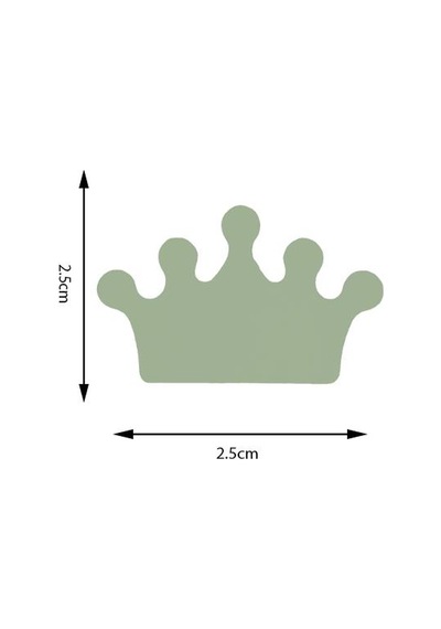 Kamei Şekilli Delgeç Taç 2.5 Cm Km8810 Çok Renkli