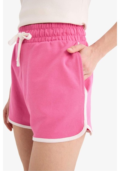 DeFacto Coool Regular Fit Kalın Kumaş Şort A6224AX25SMPN613 Pembe