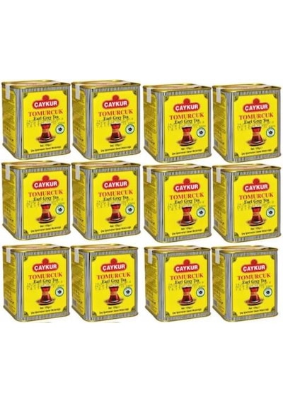 Çaykur Earl Grey Tea Tomurcuk Dökme Çay Teneke 12 x 125 G Çaykur Earl Grey Tea Tomurcuk Dökme Çay Teneke 12 x 125 G