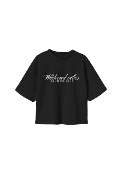 Name It Kız Çocuk T-shirt Siyah