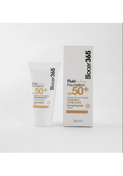 Blocer365 Güneş Kremi Medium Fluid SPF50+ 50 ML