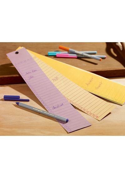 Edding 55 Fineliner - Koyu Pembe - 5 Kalem - 0,3 Mm Uç