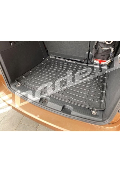 Vw Caddy 2021-2023 Arası 3d Kauçuk Bagaj Havuzu Kokusuz Badela