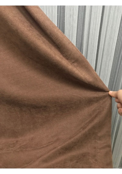 Ada Fonluk Kahverengi Tek Kanat 1/3 Sık Pile Kahverengi