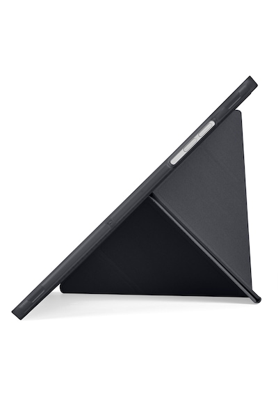 Samsung Galaxy Uyumlu Tab A11 Plus Kılıf Tri Folding Kalem Bölmeli Katlanabilir Standlı Pu Deri Yumuşak Kapak