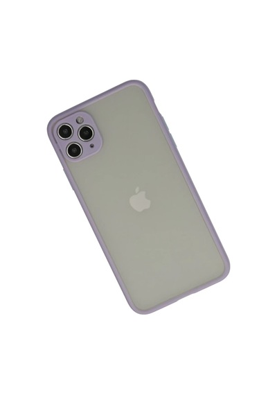 Apple Uyumlu iPhone 12 Pro Kılıf Montreal Silikon Kapak - Mor -
