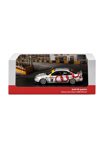 1/64 Model Araç A4 Quattro Macau Guia Race 1996 Winner Frank Biela