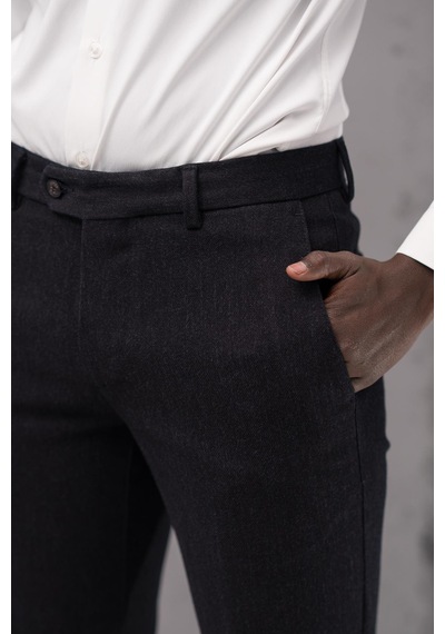 Ecer Regular Fit Düz Kalın Kışlık Gabardin Yan Cepli Pantolon Lacivert Ecer Regular Fit Düz Kalın Kışlık Gabardin Yan Cepli Pantolon Lacivert