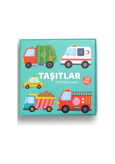 Melimelek Taşıtlar Hafıza Kart Oyunu