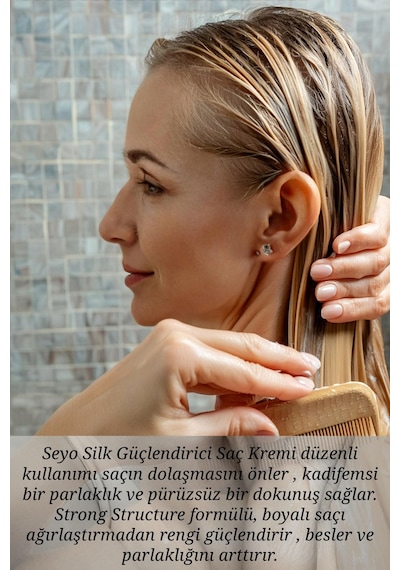 Seyo Silk Güçlendirici Saç Maskesi 200 ML